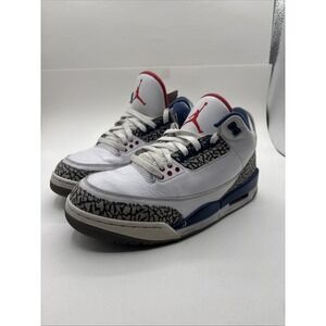 Nike Air Jordan 3 Retro 'True Blue' 2016 854262-106 Men's Size 9.5
